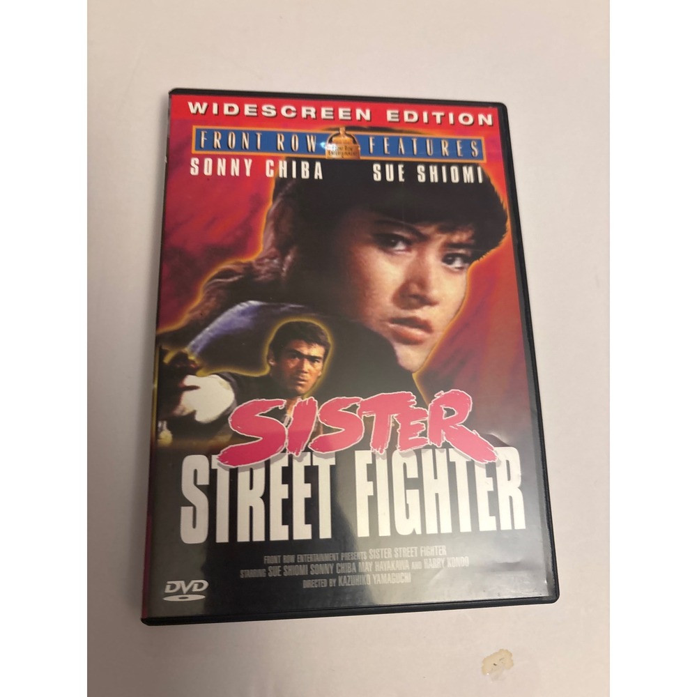 Sister Street Fighter DVD Sonny‎ Chiba Sue Shiomi Action Martial Arts